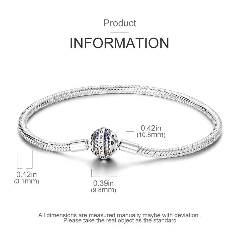 Pulseira para Berloques em Prata Esterlina 925 - Charmhub