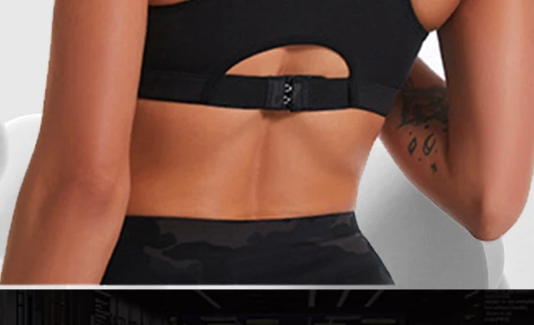 Top Esportivo Feminino com Zíper – Suporte