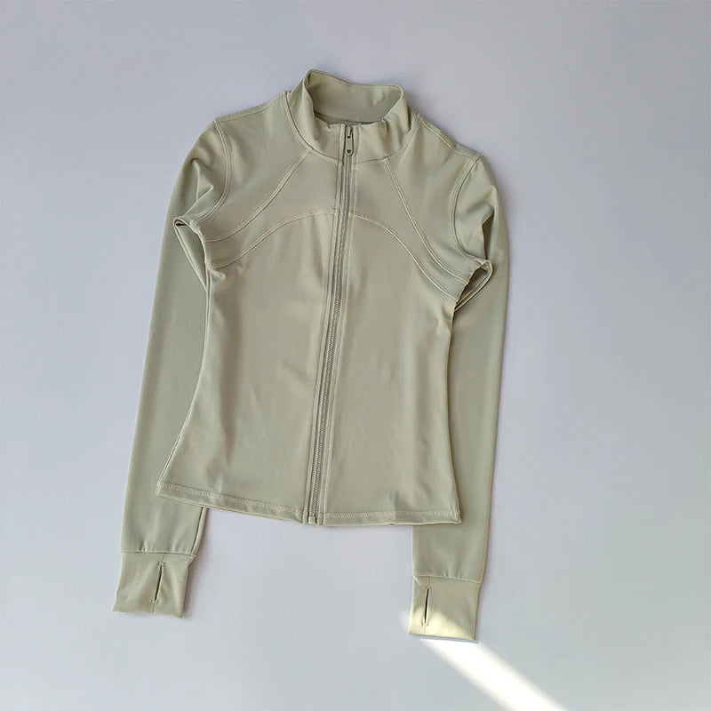 Jaqueta Feminina Esportiva – Gola Alta