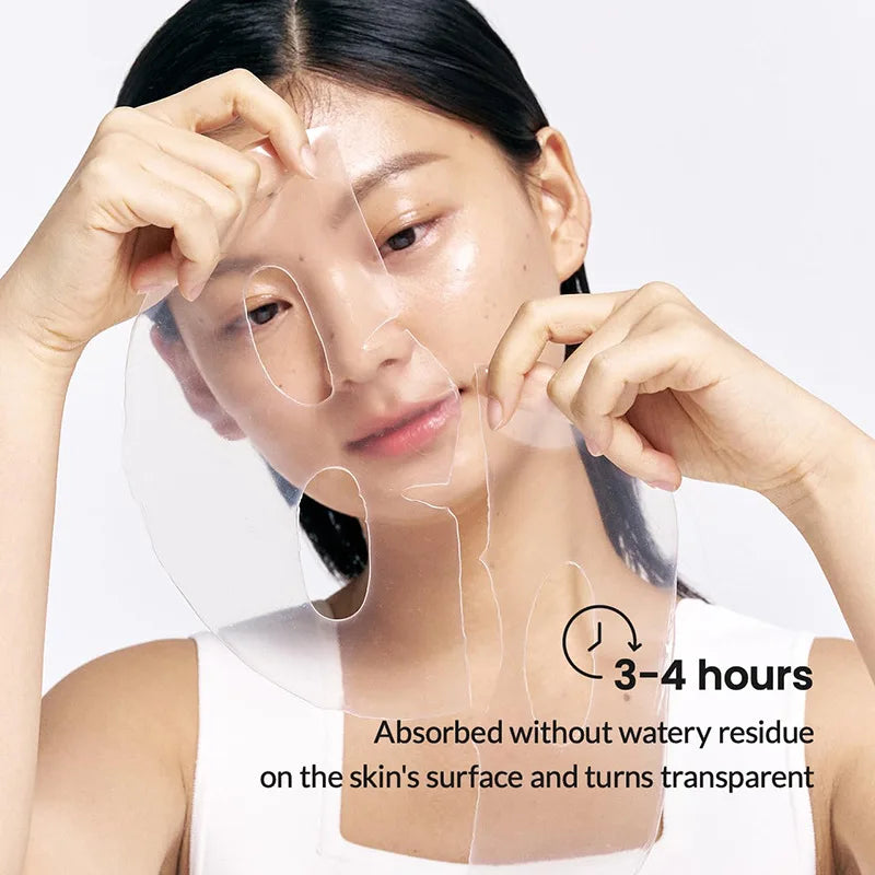 Máscara Noturna de Bio-Colágeno LAIKOU – 4 Unidades | Hidratação Profunda, Antienvelhecimento, Nutritiva, Brilho e Firmeza Facial