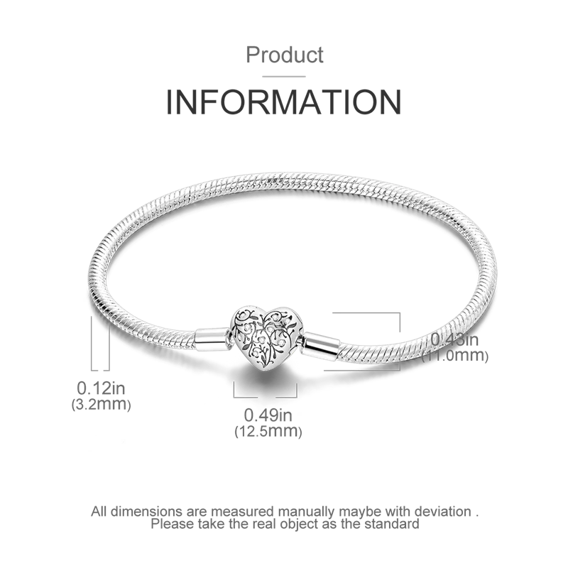 Pulseira para Berloques em Prata Esterlina 925 - Charmhub