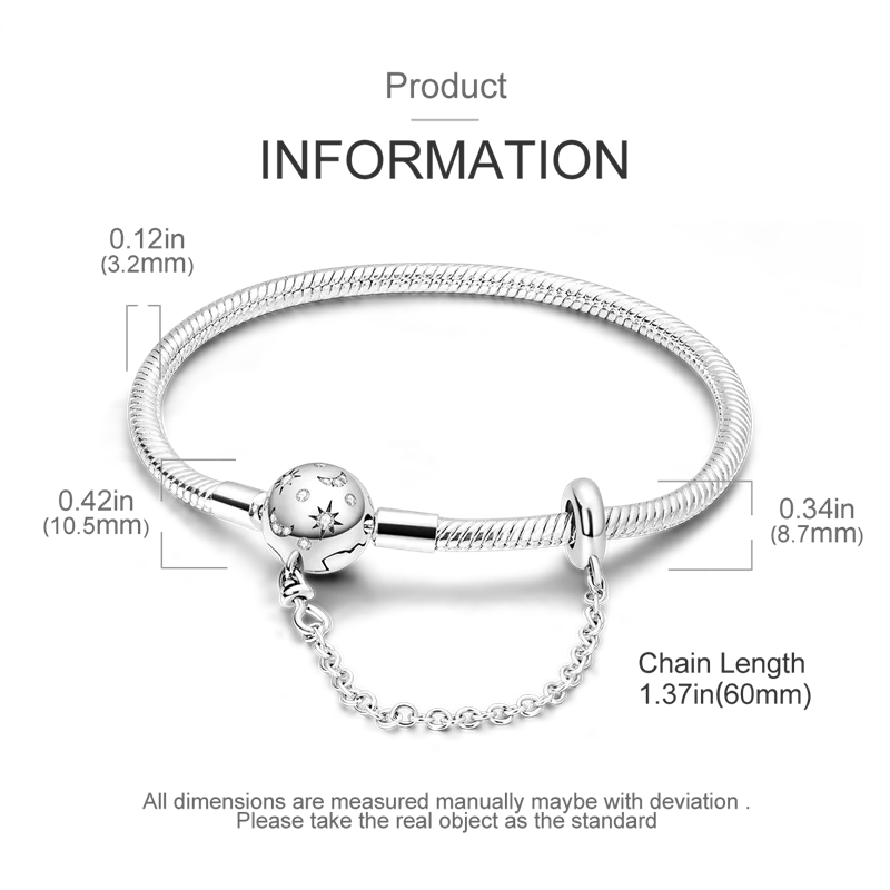 Pulseira para Berloques em Prata Esterlina 925 - Charmhub