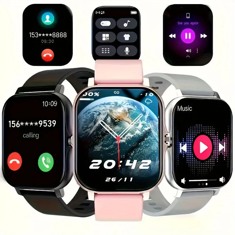 Smartwatch – Atenda Chamadas, Mensagens, Monitoramento Fitness e Sono