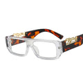 Óculos de Sol Leopardo Unissex – Design Quadrado Moderno MERCELYN