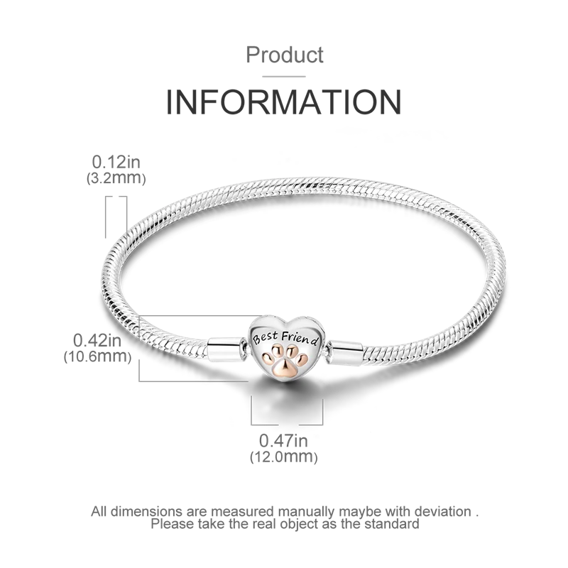 Pulseira para Berloques em Prata Esterlina 925 - Charmhub