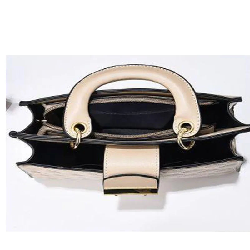 Bolsa de Ombro Quadrada – Estilo Retrô, Alça Única