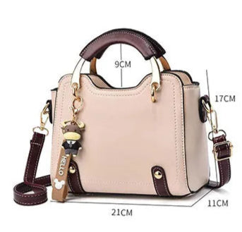 Bolsa de Ombro Feminina com Zíper
