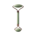 Massageador Facial Roller + Pedra Gua Sha em Quartzo