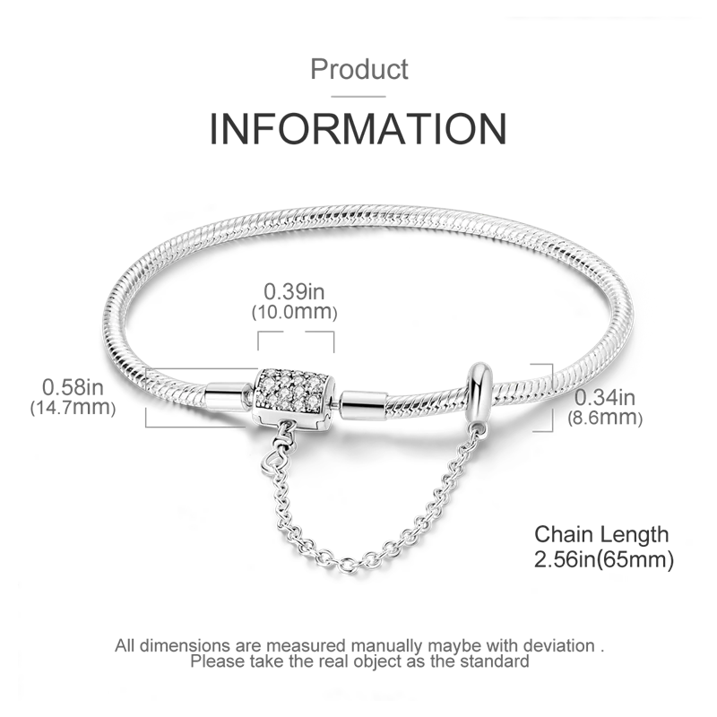 Pulseira para Berloques em Prata Esterlina 925 - Charmhub