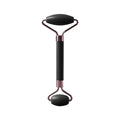 Massageador Facial Roller + Pedra Gua Sha em Quartzo
