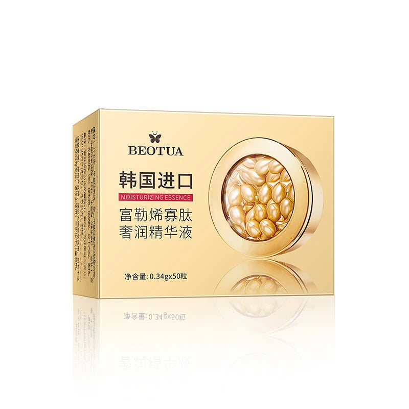 Cápsulas Faciais de Ácido Hialurônico LAIKOU – 20 ou 50 Unidades | Sérum Antirrugas, Clareador, Hidratante, Firmador e Antiacnence Korean Skin Care