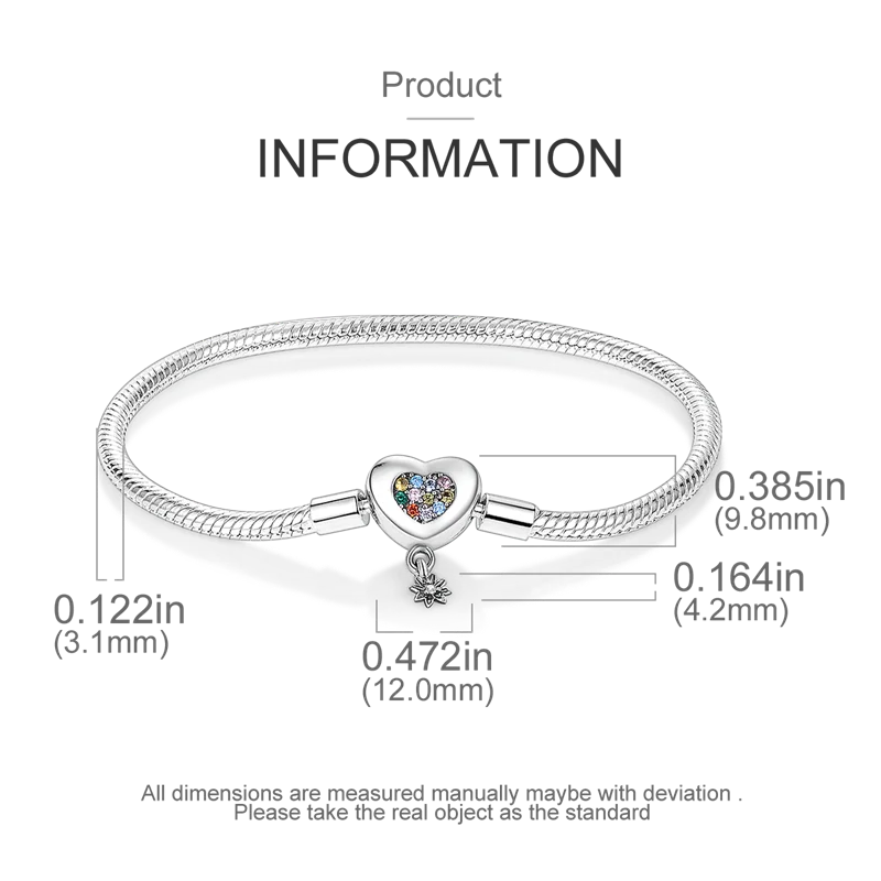 Pulseira para Berloques em Prata Esterlina 925 - Charmhub