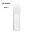Escova Massageadora de Silicone e Frasco Shampoo/Tintura – 2 em 1 para Cabelos