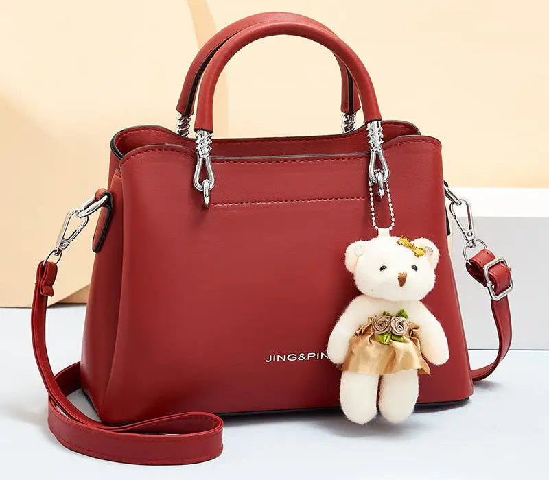 Bolsa Crossbody Feminina em Couro Sintético - Alça Ajustável