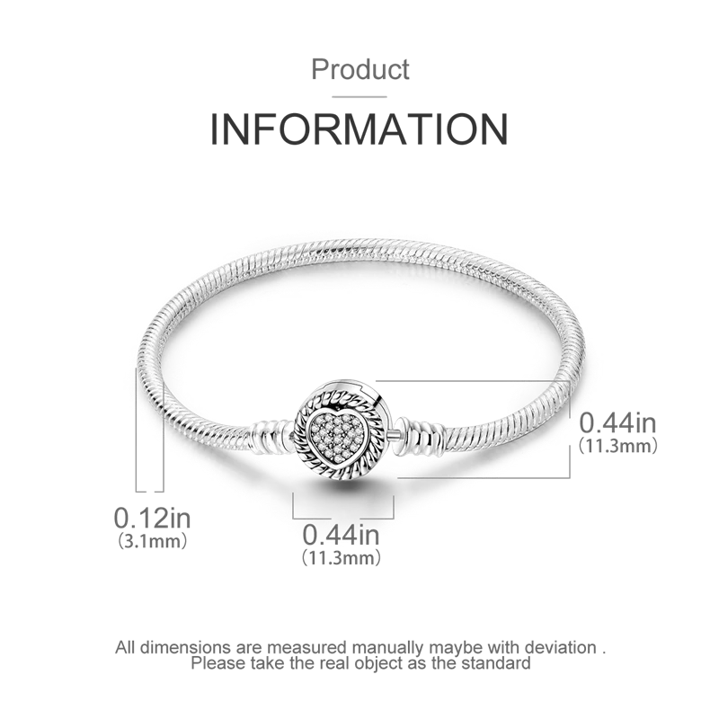 Pulseira para Berloques em Prata Esterlina 925 - Charmhub