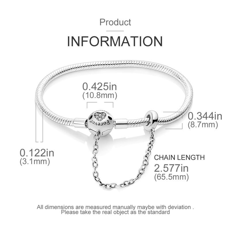 Pulseira para Berloques em Prata Esterlina 925 - Charmhub