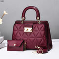 Bolsa de Ombro Quadrada – Estilo Retrô, Alça Única