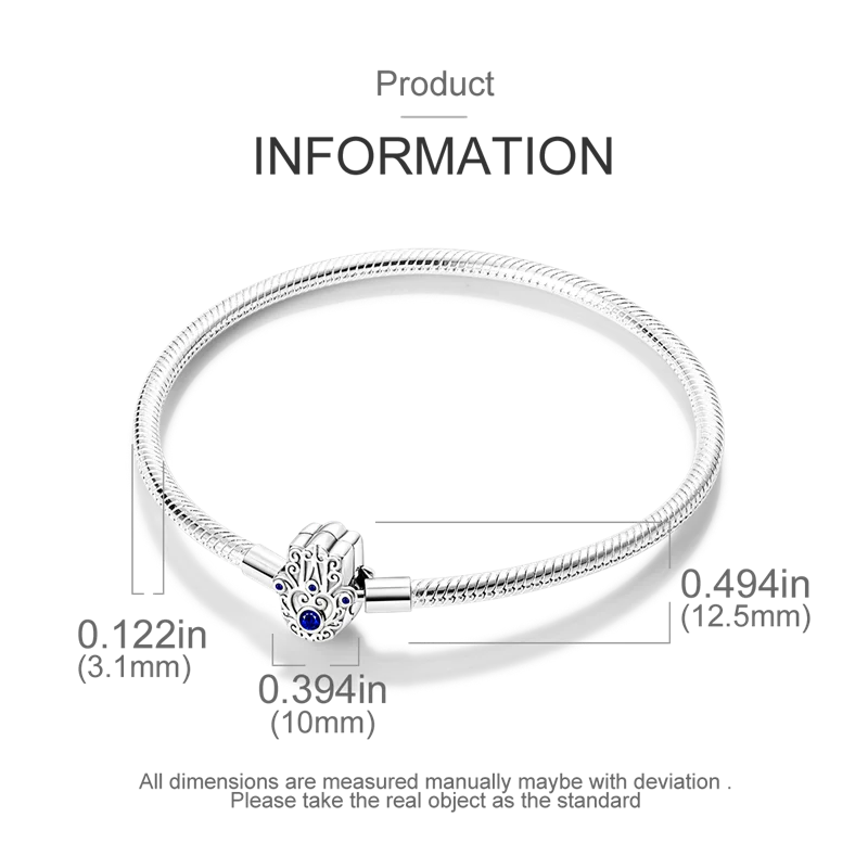Pulseira para Berloques em Prata Esterlina 925 - Charmhub