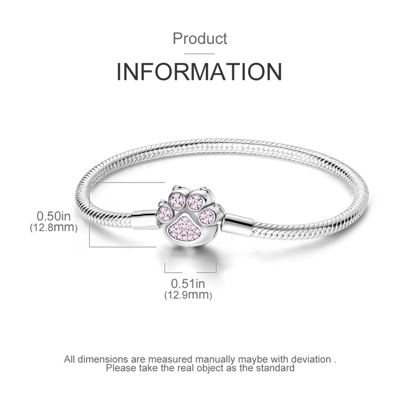 Pulseira para Berloques em Prata Esterlina 925 - Charmhub