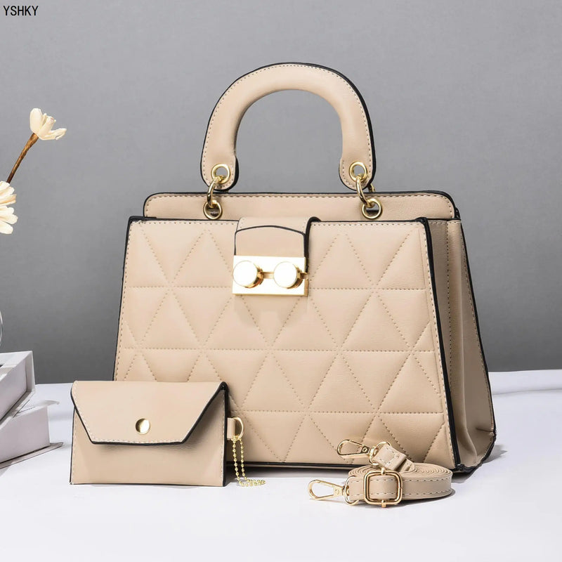 Bolsa de Ombro Quadrada – Estilo Retrô, Alça Única