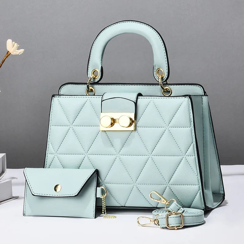 Bolsa de Ombro Quadrada – Estilo Retrô, Alça Única