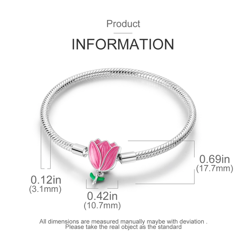 Pulseira para Berloques em Prata Esterlina 925 - Charmhub