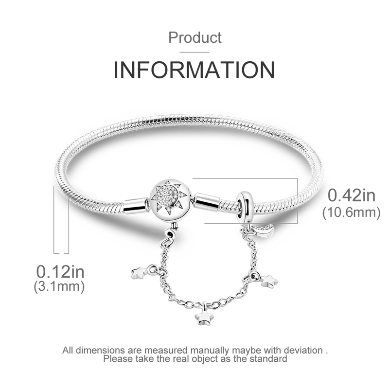 Pulseira para Berloques em Prata Esterlina 925 - Charmhub