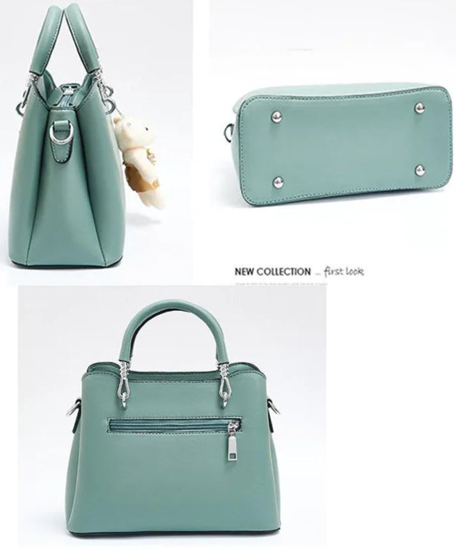 Bolsa Crossbody Feminina em Couro Sintético - Alça Ajustável