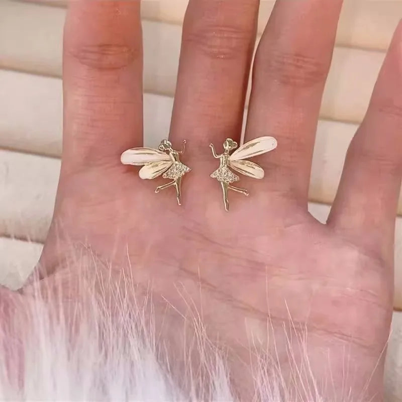 Brincos de Cristal Acrílico Dançarinas  – Estilo e Leveza para Mulheres