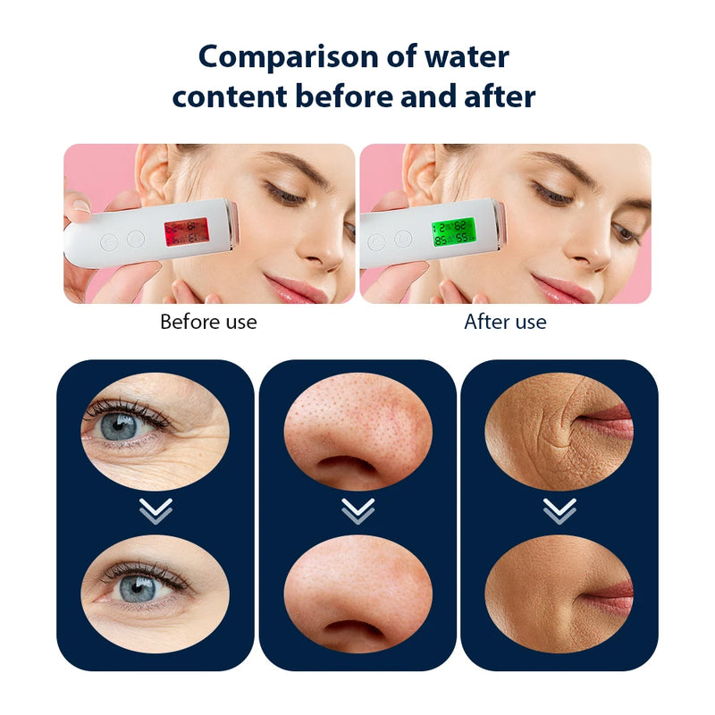 Facial CO2 Oxygen Bubble Pen Skin Care Beauty Meter Oxygen Balancing Device Home SPA Skin Care Tool